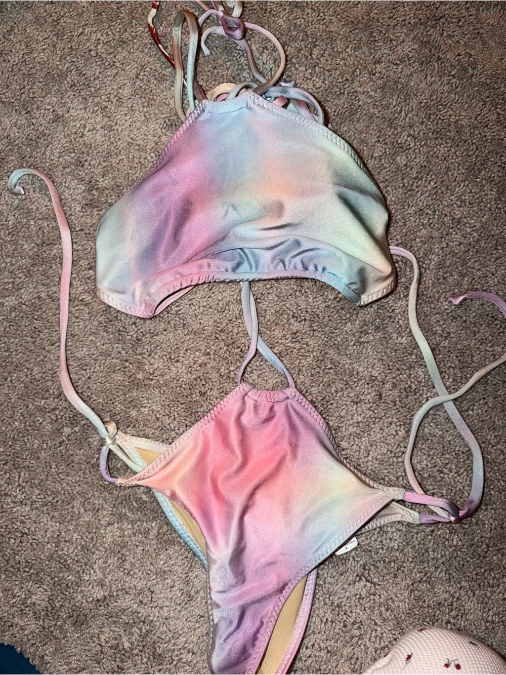 Goddess Swimwear Monokoni Cotton Candy Ombré